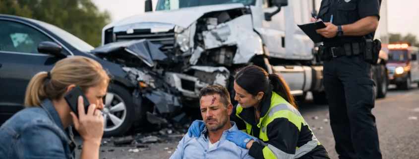 7 Steps After a Truck Crash to Protect Your Claim