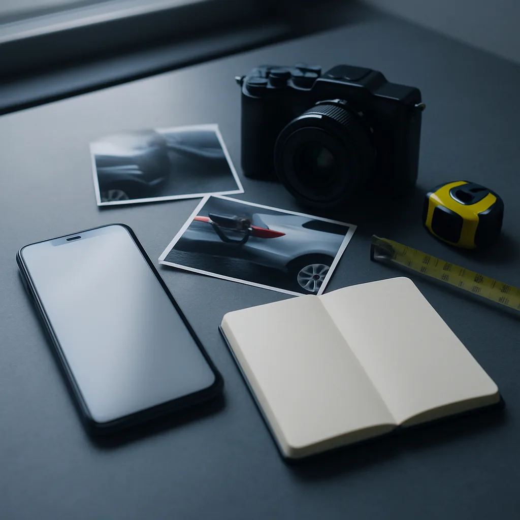 Preserving photographs and vehicle damage evidence after a San Diego rear-end crash