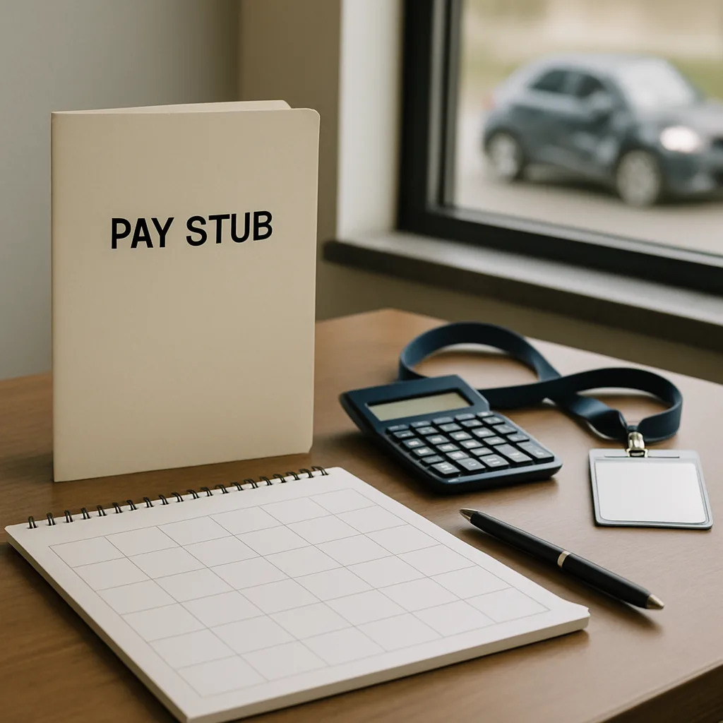 Organizing employment records for a San Diego car accident wage loss claim