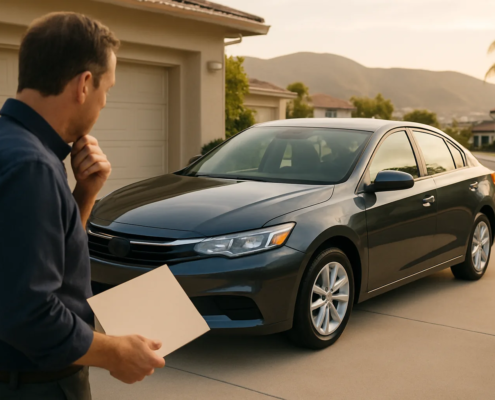 California diminished value car accident claim involving a repaired vehicle in San Diego