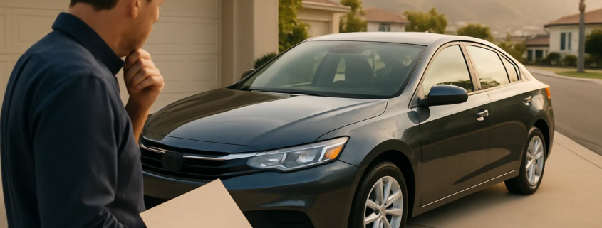 California diminished value car accident claim involving a repaired vehicle in San Diego