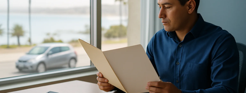 Medical bills after a San Diego car accident settlement reviewed in a professional setting