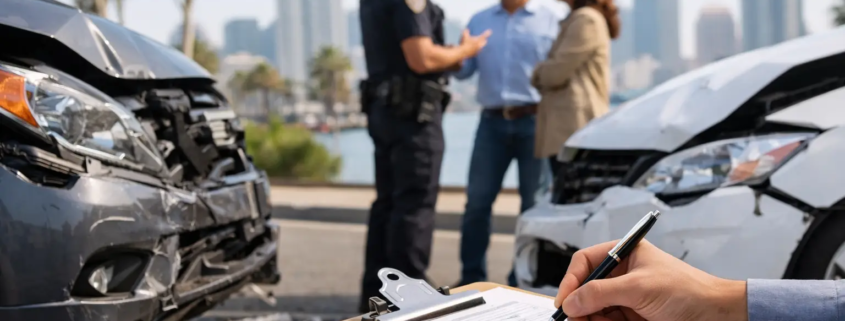 San Diego Crash Report Process After a Collision
