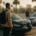 San Diego rideshare passenger accident injury claim scene near involved vehicles