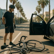 San Diego bicycle accident claim after a cyclist encounters an open car door