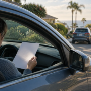 A driver considers how a pre-existing condition may affect a car accident claim in San Diego